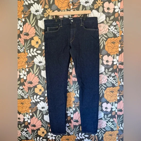 Classic Indigo Slim Fit Jeans - Picture 4 of 9